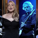 From left to right: Aimee Mann (Photo: Eugene Gologursky/Getty Images for The New Yorker); Adele (Screenshot: Saturday Night Live); Lee Ranaldo (Photo: Juan Naharro Gimenez/Getty Images); Curtis Harding (Photo: Jean-Francois Monier/AFP via Getty Images)